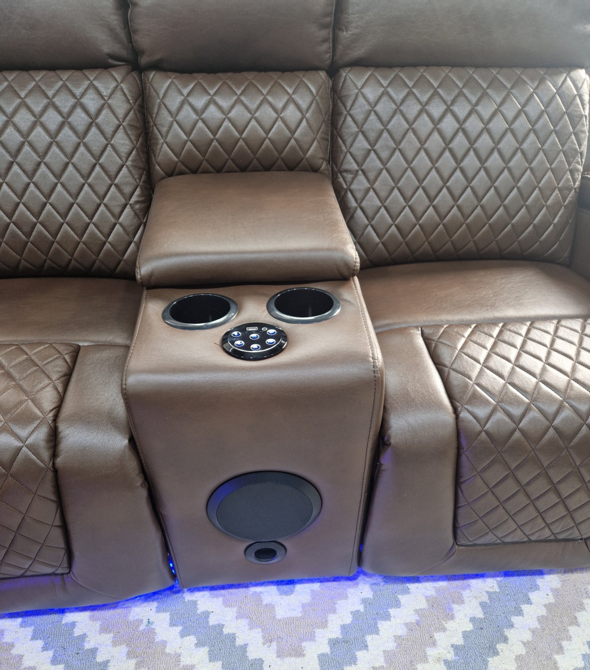 Florida 3+2 Brown Electric Recliner Sofa Set – view 21