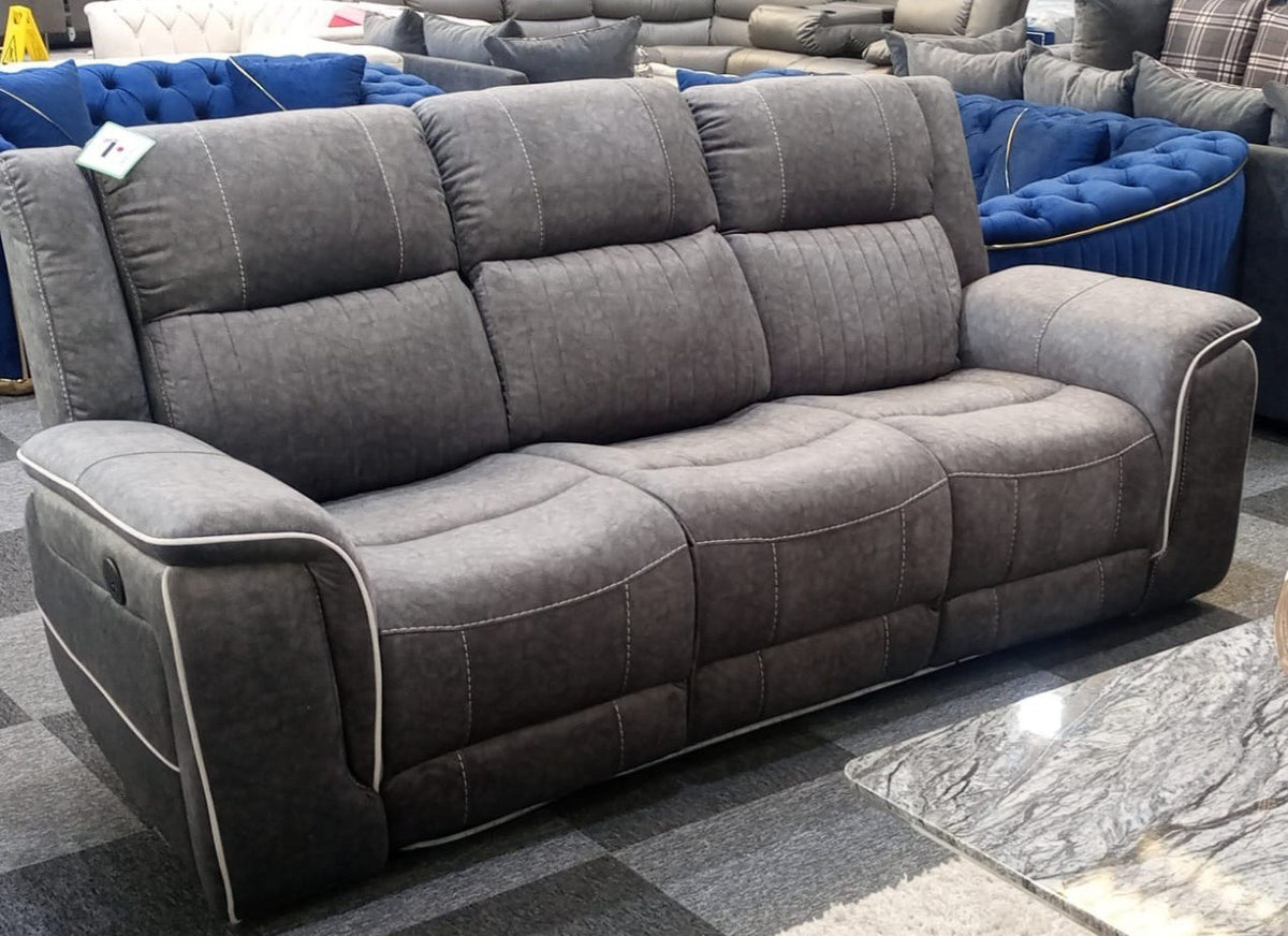 Hannah 3 Seater Electric Recliner Sofa – view 8