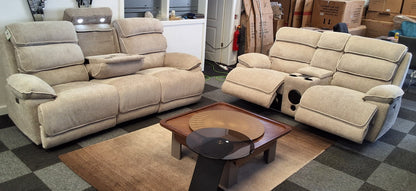 Lakeland Music 3+2 Electric Recliner Sofa Set – view 19
