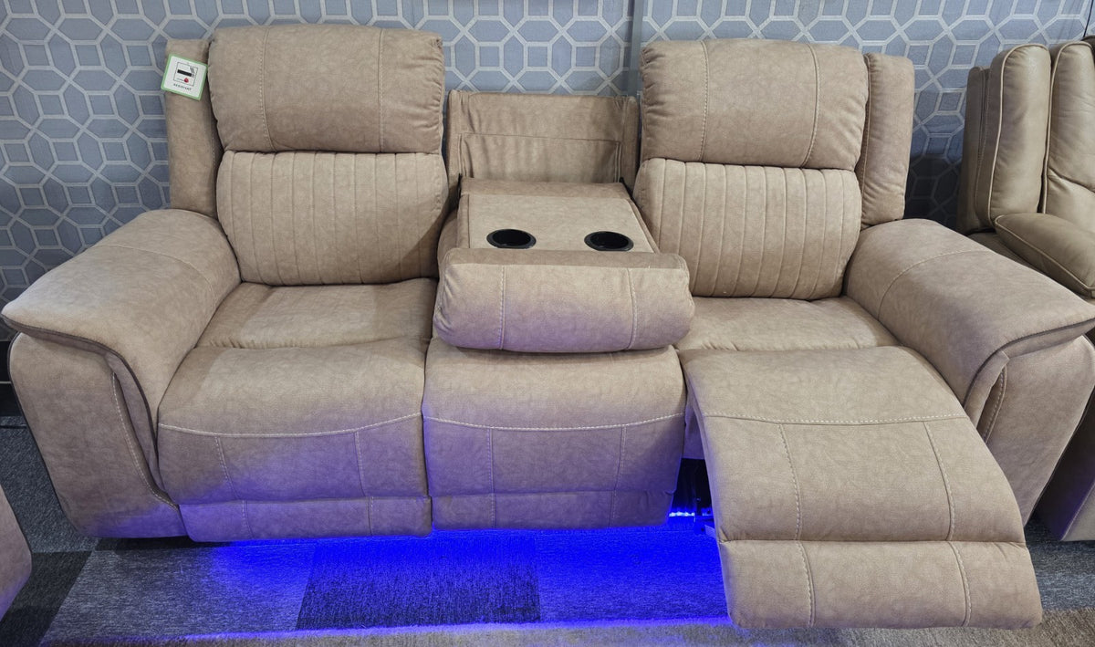 Hannah 3 Seater Electric Recliner Sofa – view 12