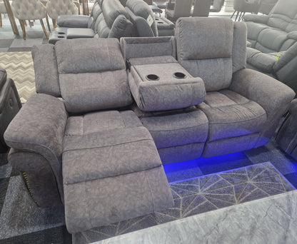 Berlin 3+2 Electric Recliner Sofa Set – view 19