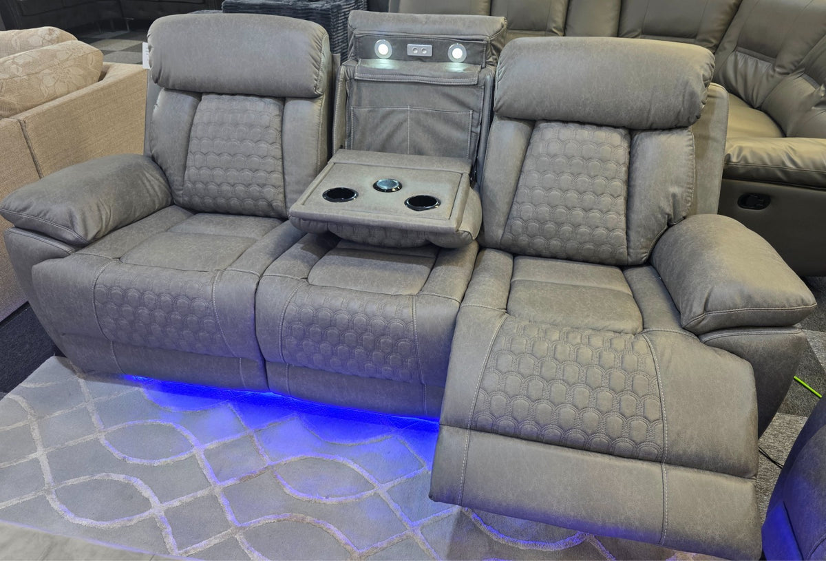 Carlisle 3+2 Electric Recliner Sofa Set – view 8