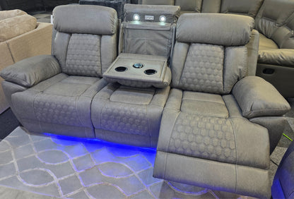 Carlisle 3+2 Electric Recliner Sofa Set – view 8