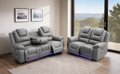 Oxford 3+2 Electric Recliner Sofa Set – view 4