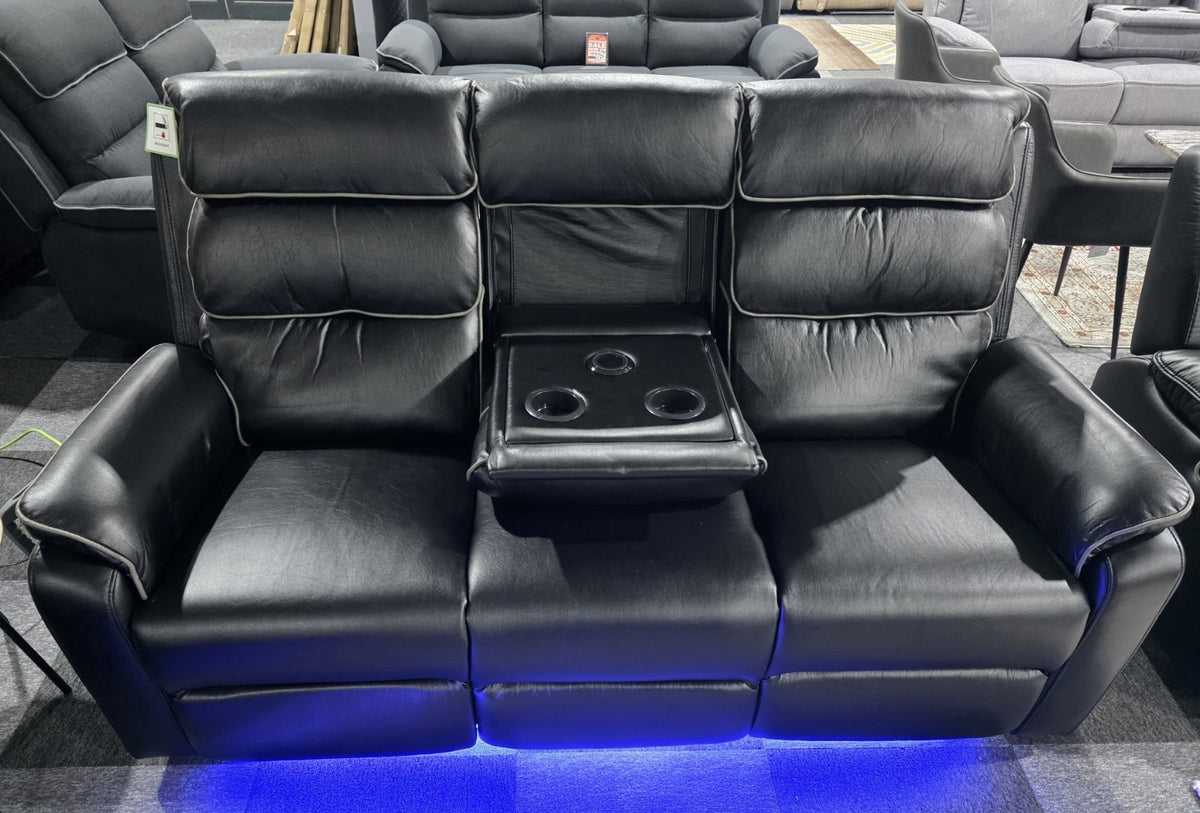 San Diego 3 Seater Electric Recliner Sofa – view 3