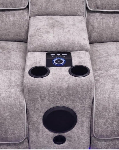 Lakeland Music 3+2 Electric Recliner Sofa Set – view 15