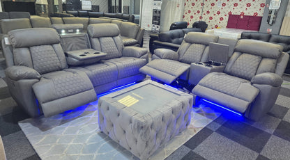Carlisle 3+2 Electric Recliner Sofa Set – view 5