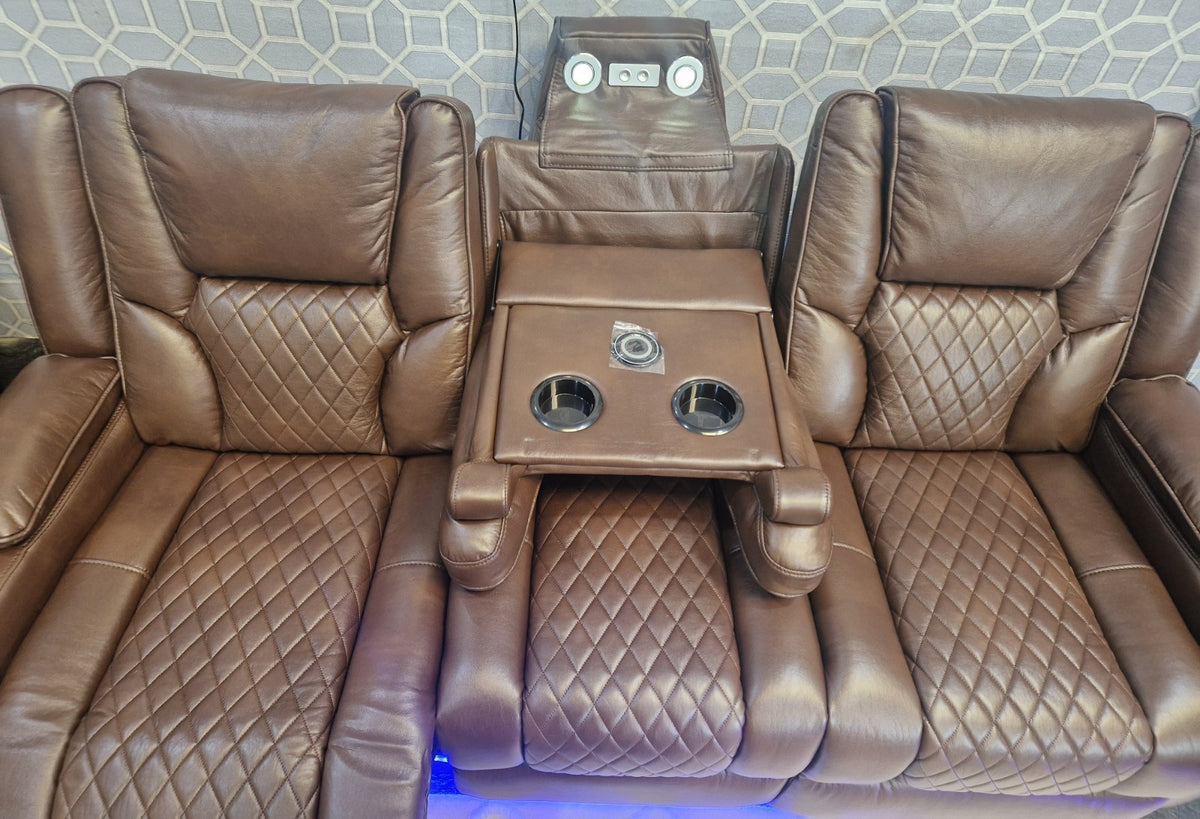 Orlando 3 Seater Electric Recliner Sofa – view 16
