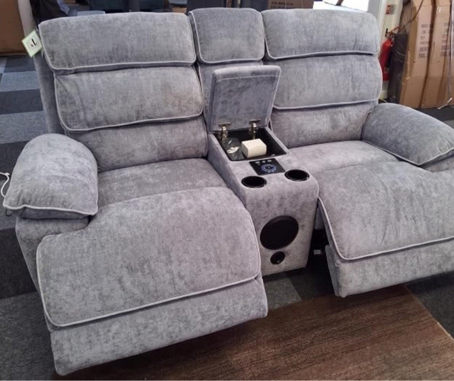 Lakeland Music 3+2 Electric Recliner Sofa Set – view 12