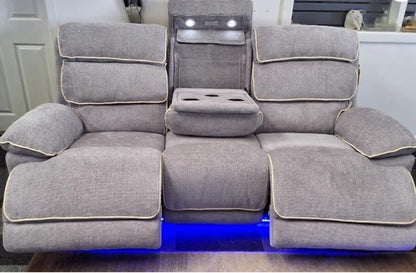 Lakeland Music 3+2 Electric Recliner Sofa Set – view 8