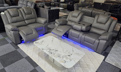 Oxford 3+2 Electric Recliner Sofa Set – view 11