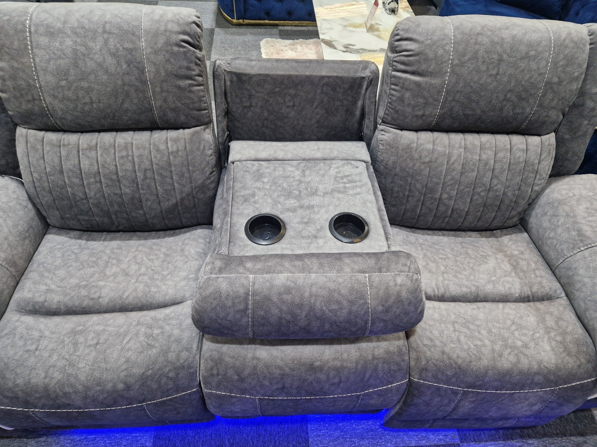 Hannah 3 Seater Electric Recliner Sofa – view 5