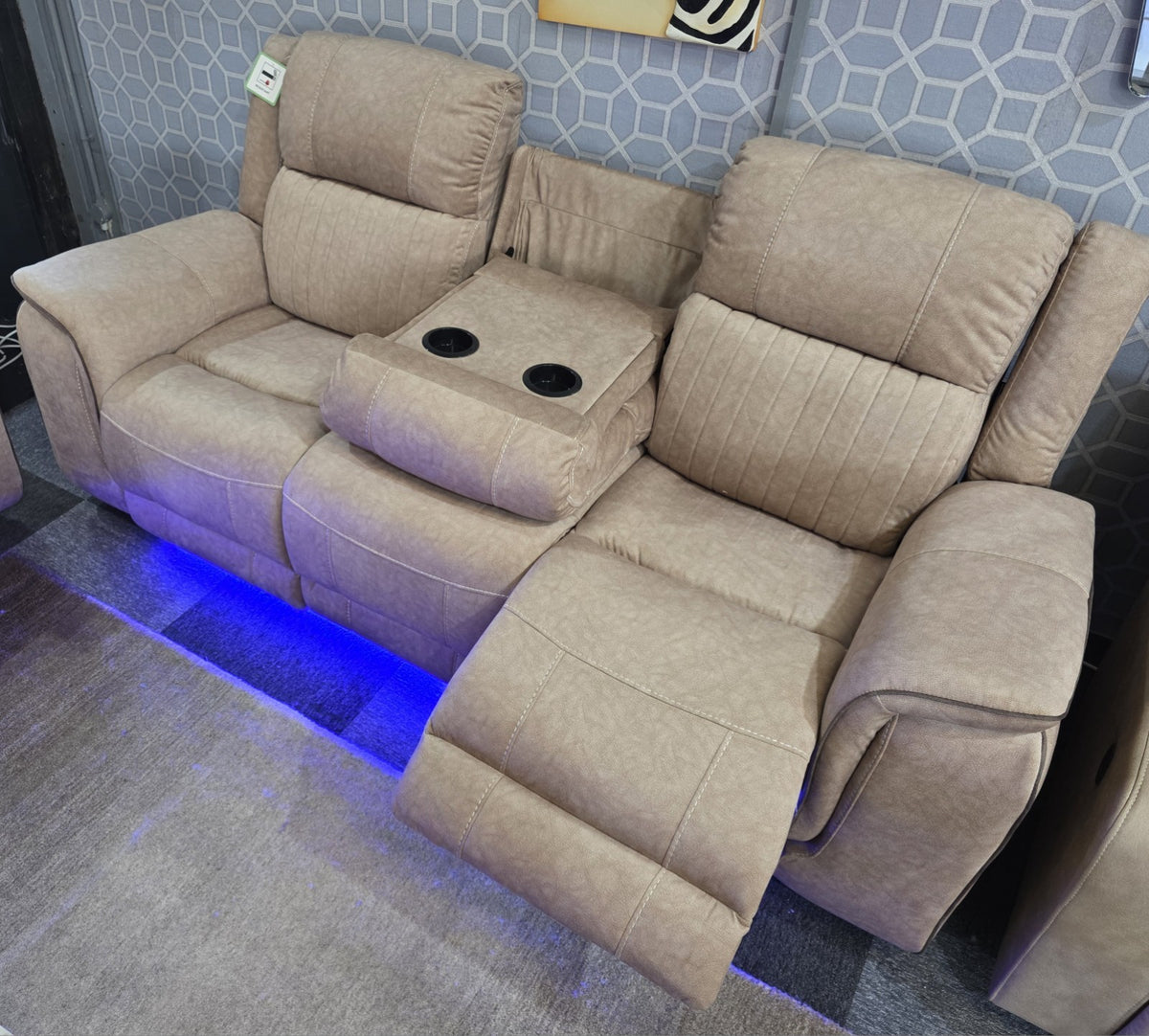 Hannah 3 Seater Electric Recliner Sofa – view 11