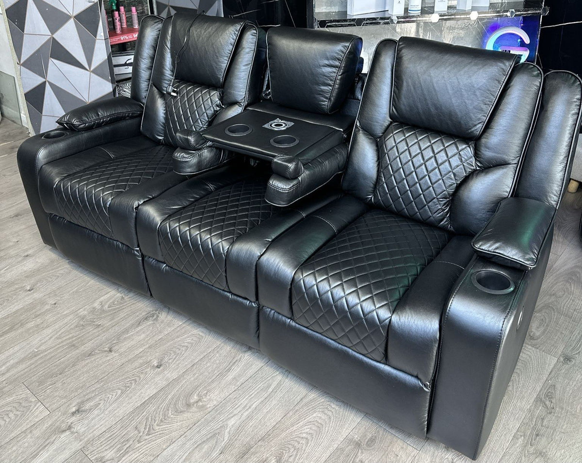 Orlando 3 Seater Electric Recliner Sofa – view 6