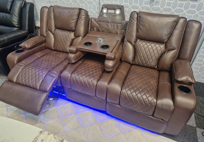 Orlando 3 Seater Electric Recliner Sofa – view 15