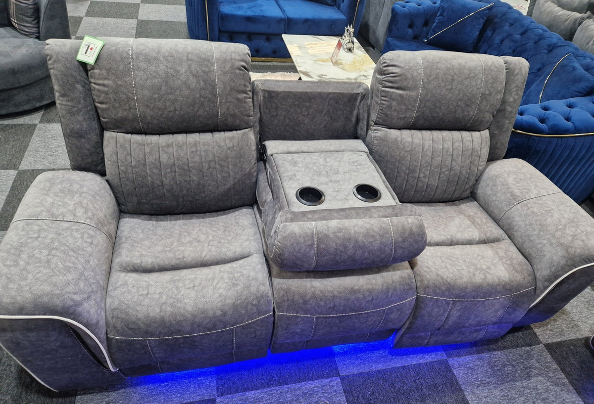 Hannah 3 Seater Electric Recliner Sofa – view 4