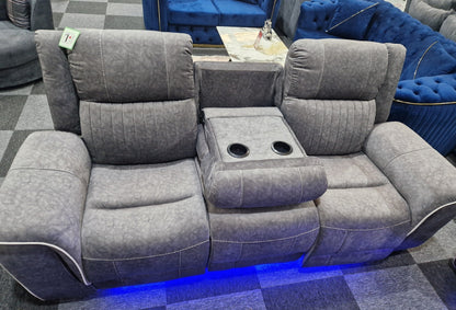 Hannah 3 Seater Electric Recliner Sofa – view 4