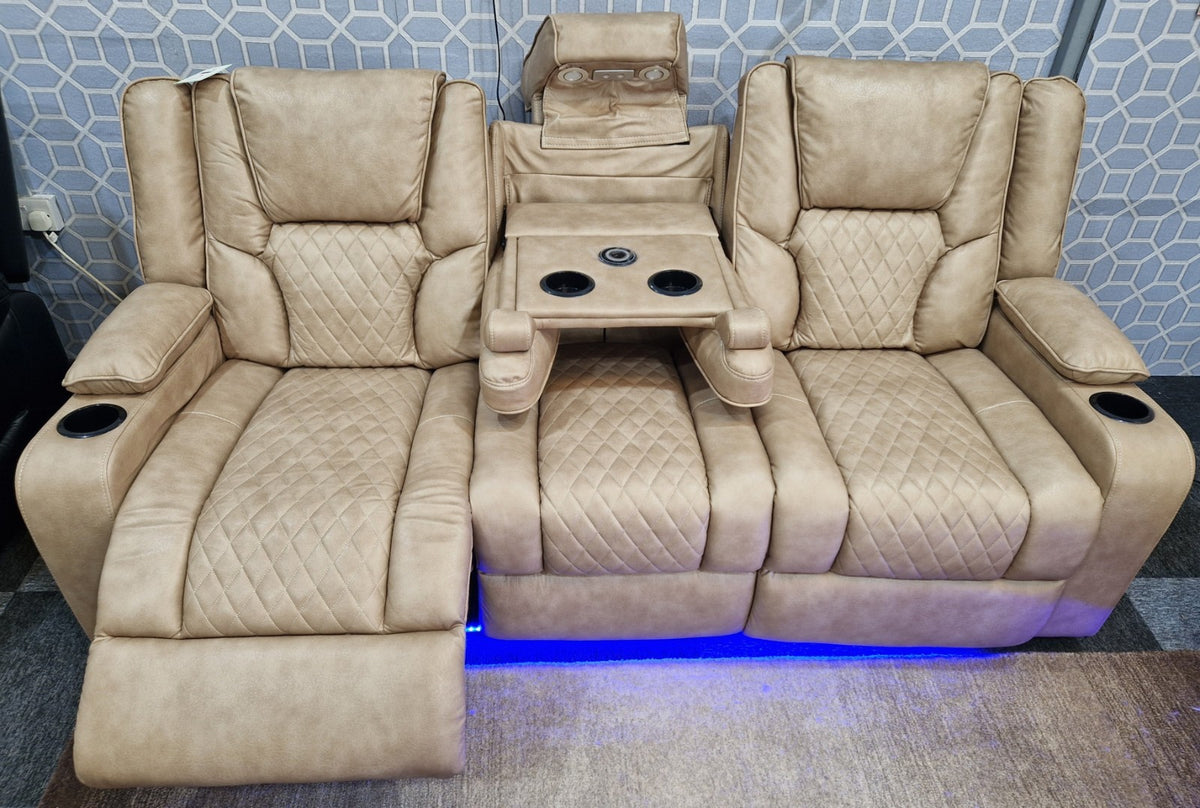 Orlando 3 Seater Electric Recliner Sofa – view 19