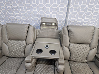 Orlando 3+2 Grey Electric Recliner Sofa Set – view 16