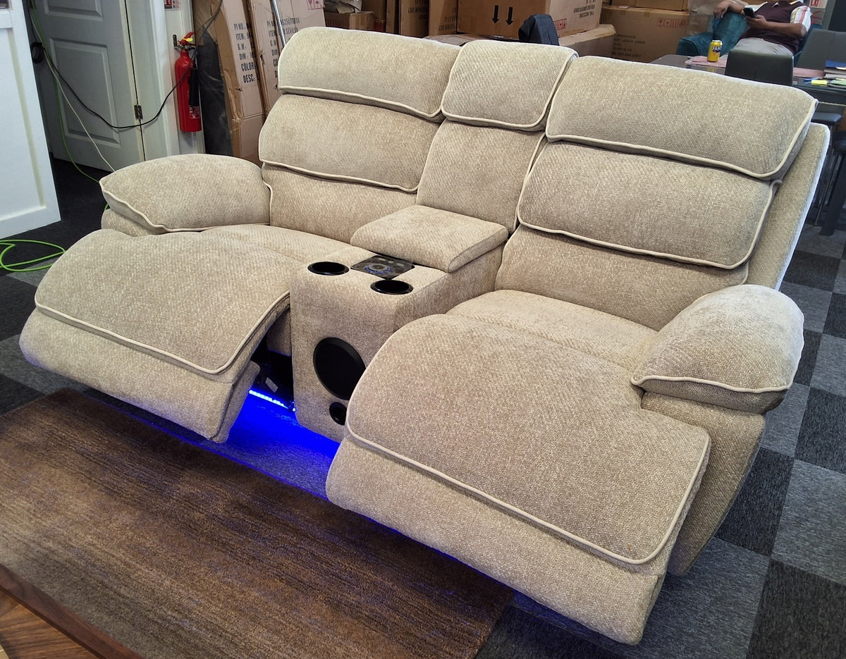 Lakeland Music 3+2 Electric Recliner Sofa Set – view 14