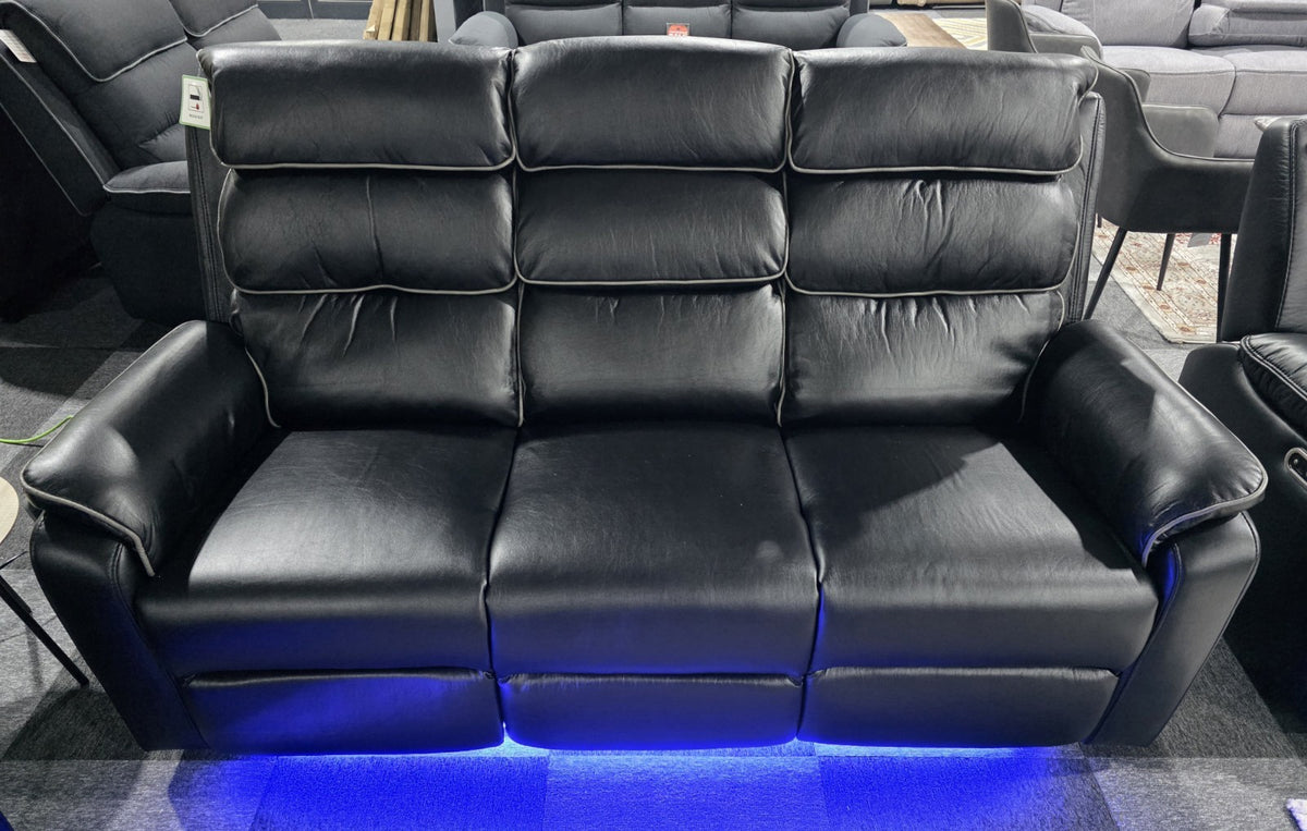 San Diego 3 Seater Electric Recliner Sofa – view 4