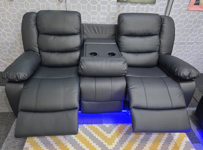 Roma 3+2 Electric Recliner Sofa Set – view 12
