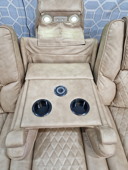 Orlando 3 Seater Electric Recliner Sofa – view 21