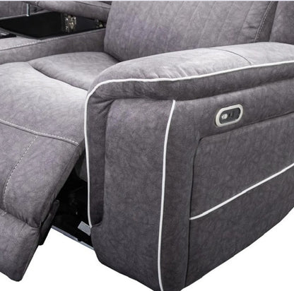 Hannah 3 Seater Electric Recliner Sofa – view 9