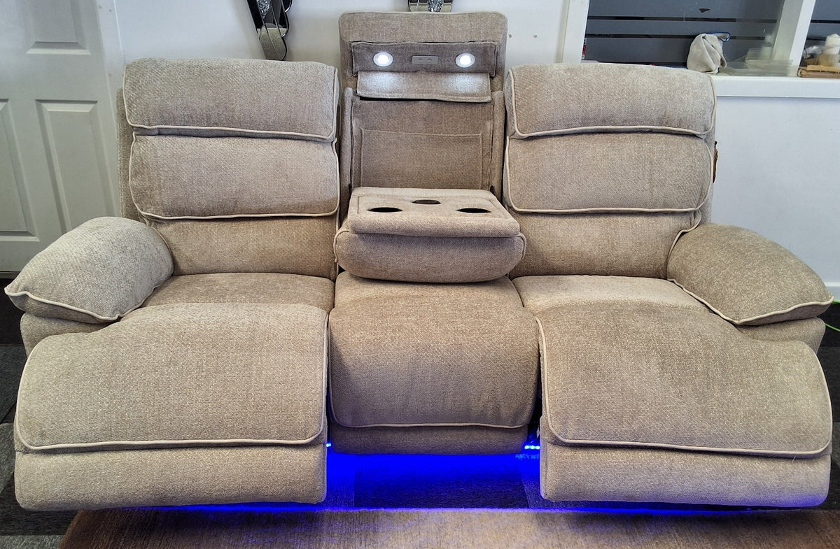 Lakeland Music 3+2 Electric Recliner Sofa Set – view 12