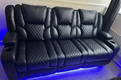 Orlando 3 Seater Electric Recliner Sofa – view 3