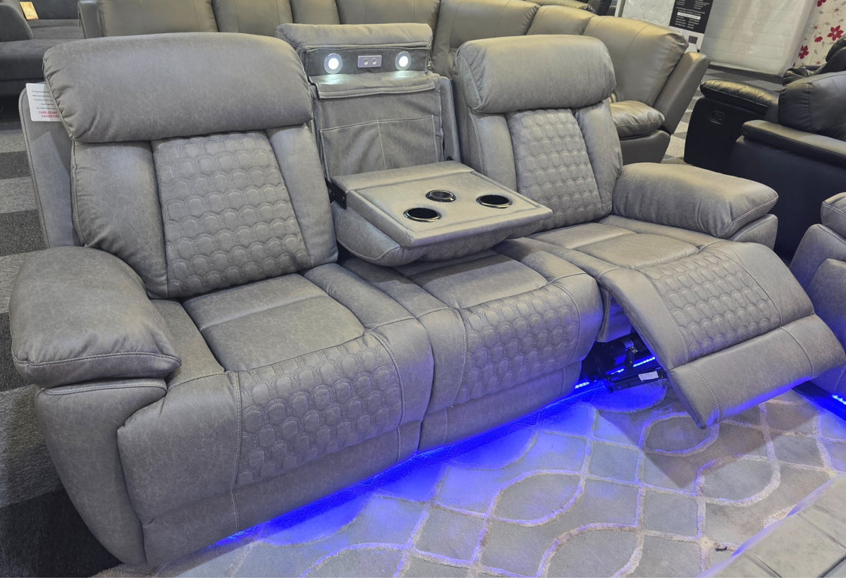 Carlisle 3+2 Electric Recliner Sofa Set – view 11