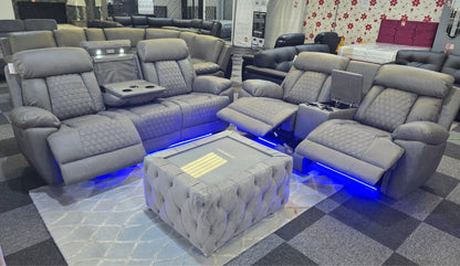 Carlisle 3+2 Electric Recliner Sofa Set – view 7
