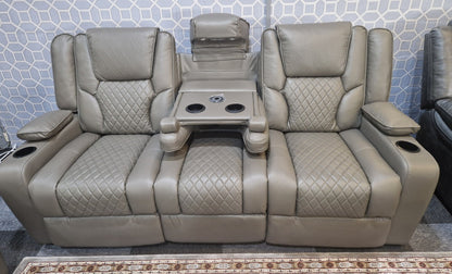 Orlando 3 Seater Electric Recliner Sofa – view 8