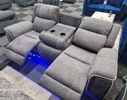 Hannah 3+2 Electric Recliner Sofa Set – view 17