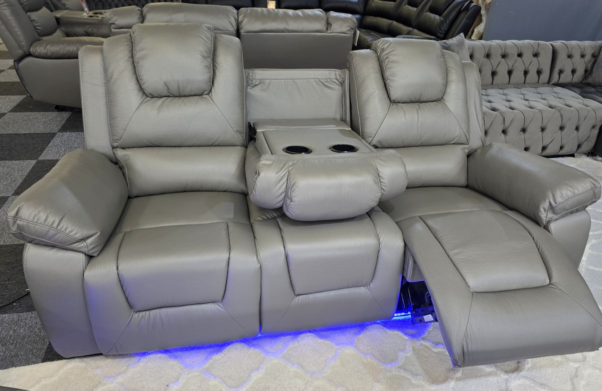 Oxford 3+2 Electric Recliner Sofa Set – view 14