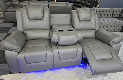 Oxford 3+2 Electric Recliner Sofa Set – view 14