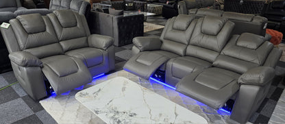 Oxford 3+2 Electric Recliner Sofa Set – view 8