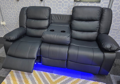 Roma 3+2 Electric Recliner Sofa Set – view 11