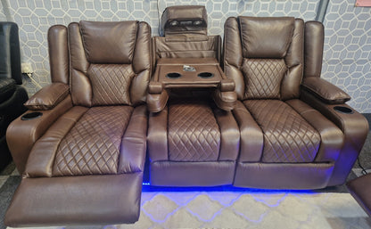 Orlando 3 Seater Electric Recliner Sofa – view 13