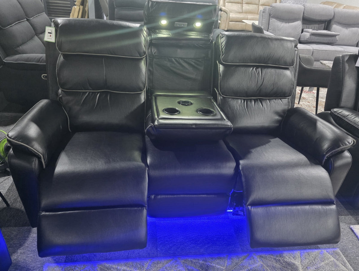 San Diego 3 Seater Electric Recliner Sofa – view 5
