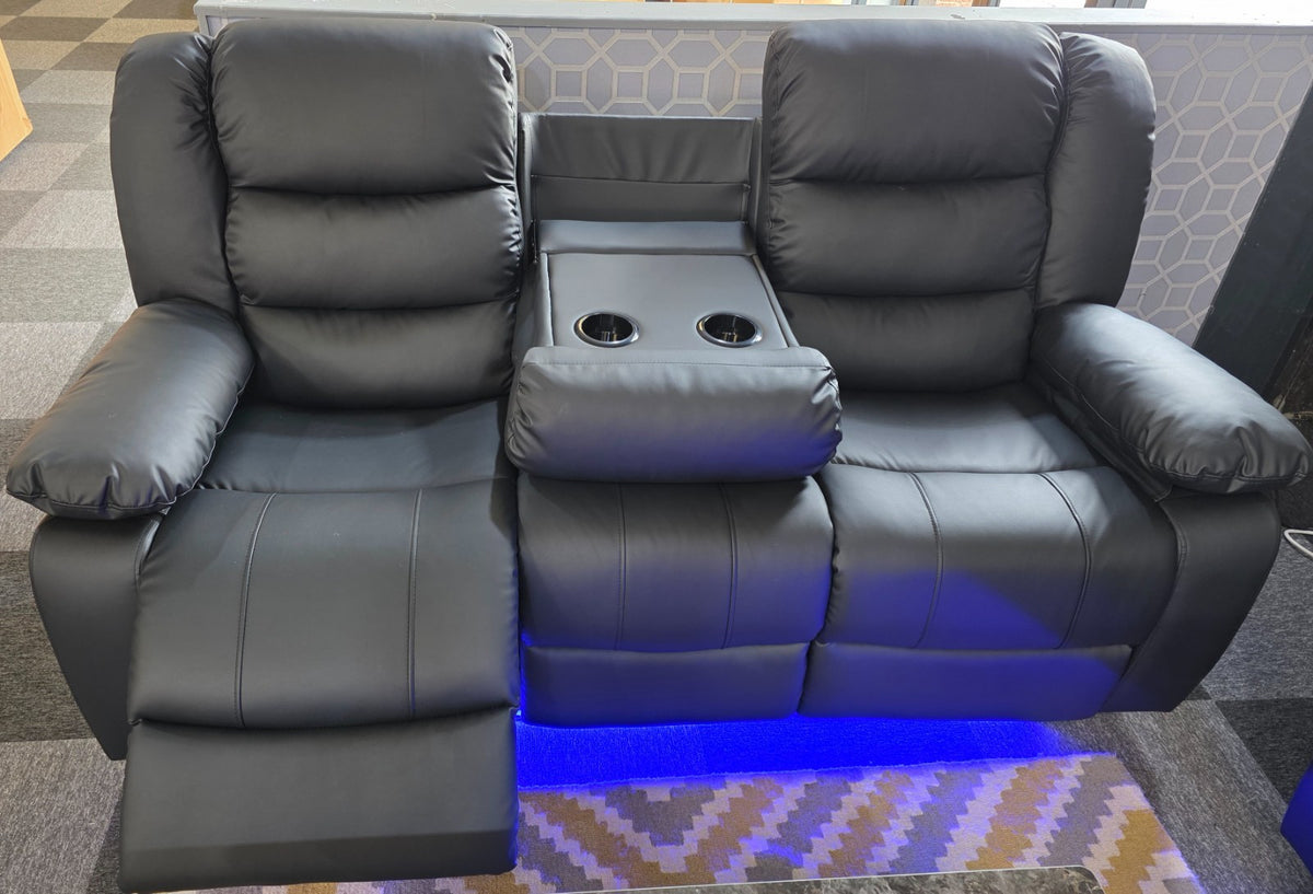 Roma 3+2 Electric Recliner Sofa Set – view 14