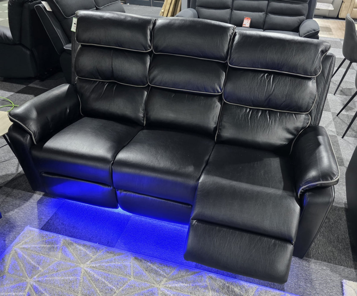 San Diego 3 Seater Electric Recliner Sofa – view 2