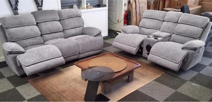 Lakeland Music 3+2 Electric Recliner Sofa Set – view 4