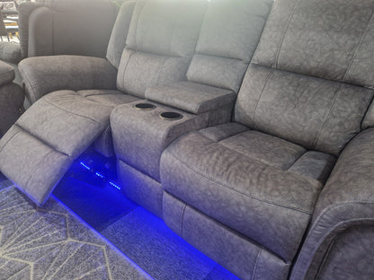Berlin 3+2 Electric Recliner Sofa Set – view 15