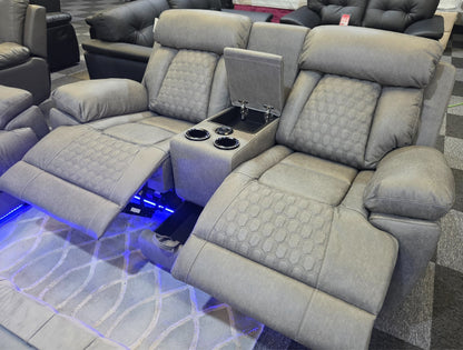 Carlisle 3+2 Electric Recliner Sofa Set – view 20